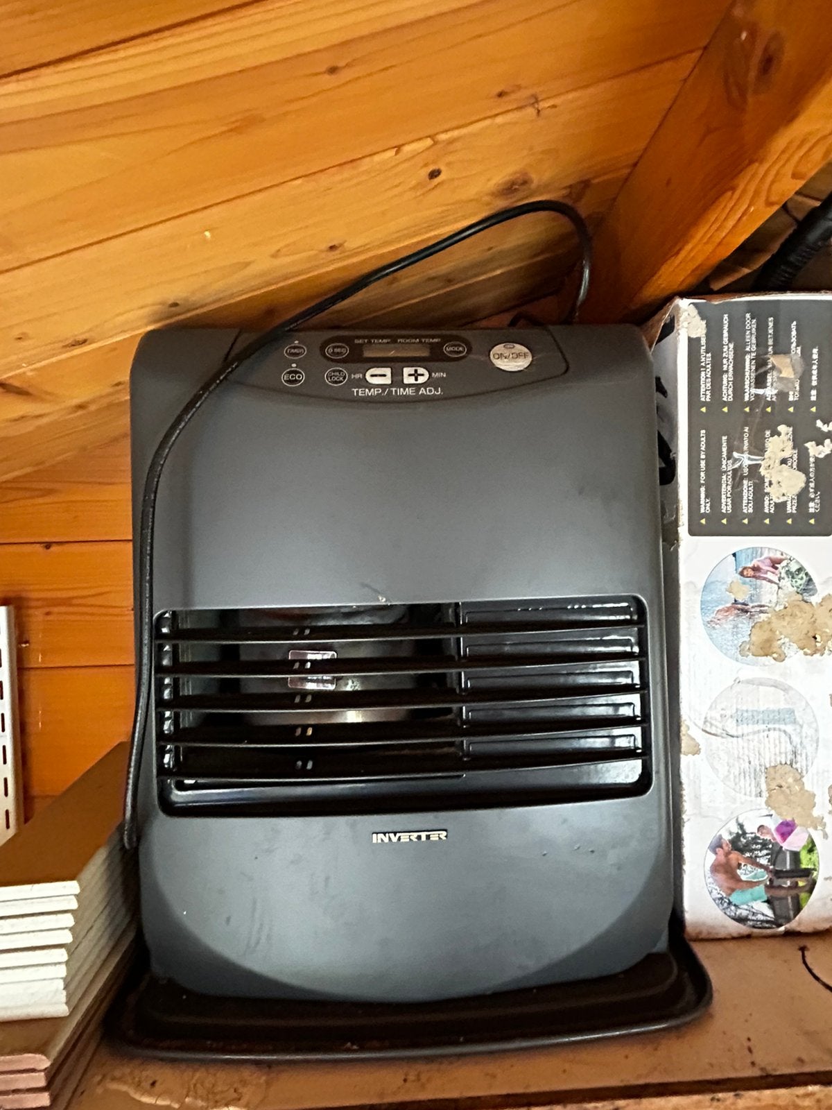 Poêle à pétrole électronique Inverter 5026 CE – 3200 W, Bricolage & Construction, Enlèvement, Poêle