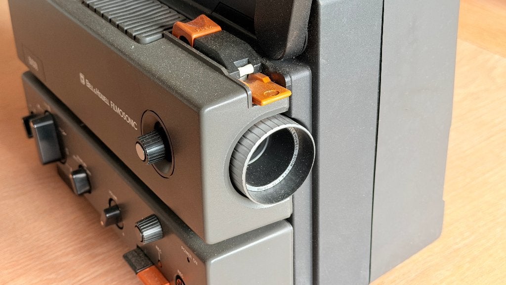 Bell&Howell S8 geluidsfilmprojector, Ophalen, 1960 tot 1980, Projector