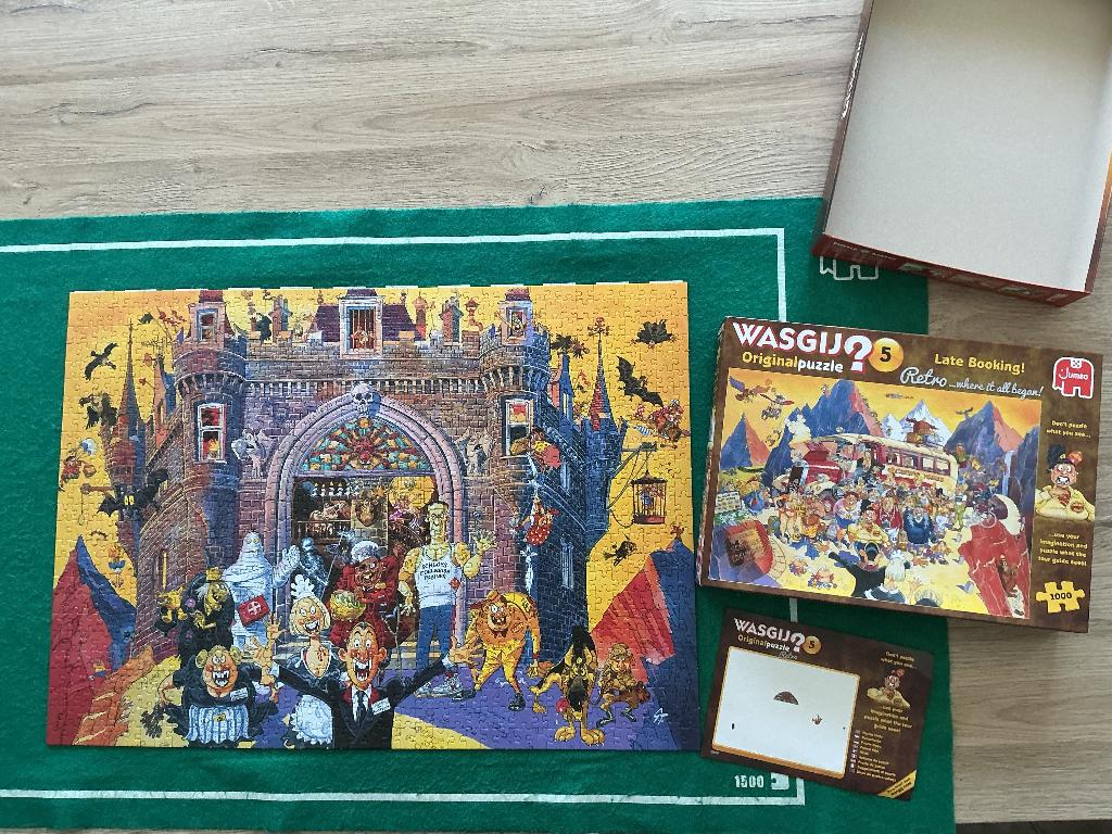 Puzzel, Ophalen, 500 t/m 1500 stukjes, Zo goed als nieuw, Legpuzzel