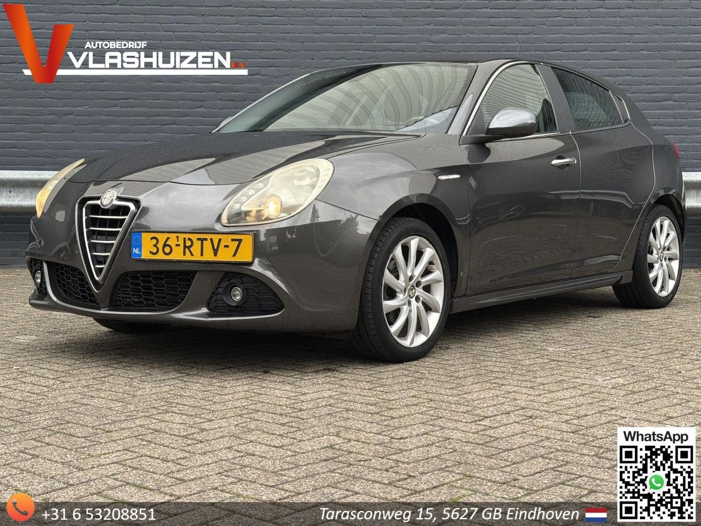 Alfa Romeo Giulietta 1.6 JTDm Distinctive | Cruise | Climate, Auto's, Bedrijf, Verwarmde buitenspiegels, Zilver of Grijs, Te koop