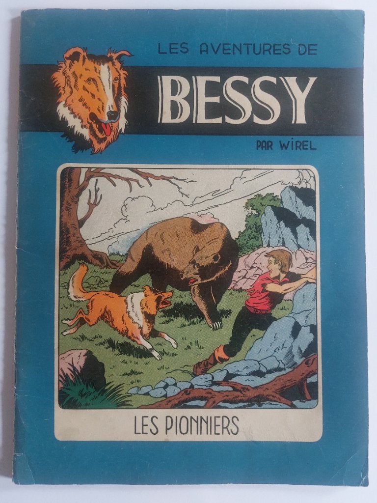 2x 1e druk "Les éditions Bessy" Wirel, Gelezen, Willy vandersteen, Ophalen of Verzenden, Meerdere stripboeken