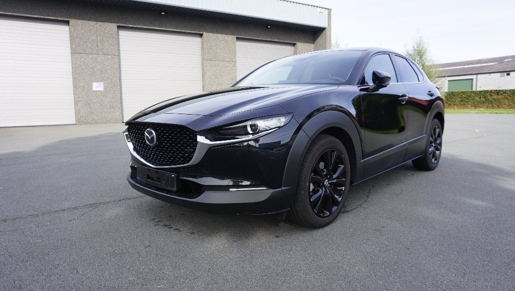 Mazda CX-30 Homura 14.404Km Ad-Cruise-Knappe-Opties-AlsNieuw, Auto's, Stof, 4 cilinders, Zwart, 5 deurs