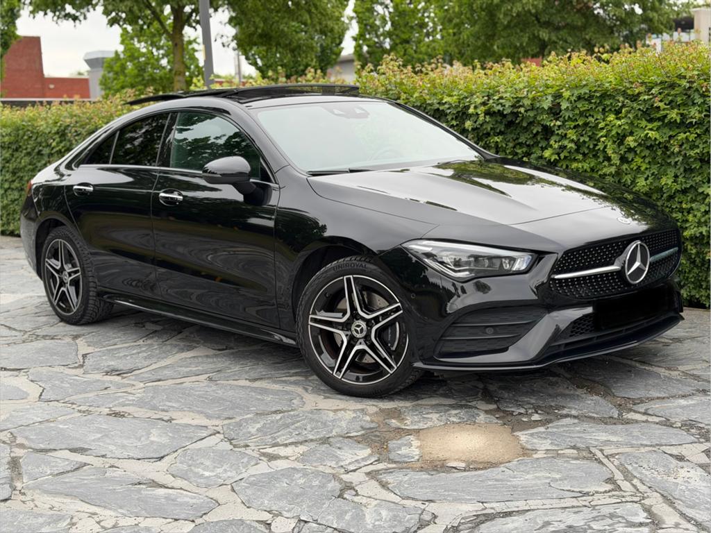 Mercedes-Benz Cla 250 e / Amg Line / 2022 / Full Opt., Auto's, Mercedes-Benz, 4 cilinders, Zwart, Bedrijf, 5 deurs