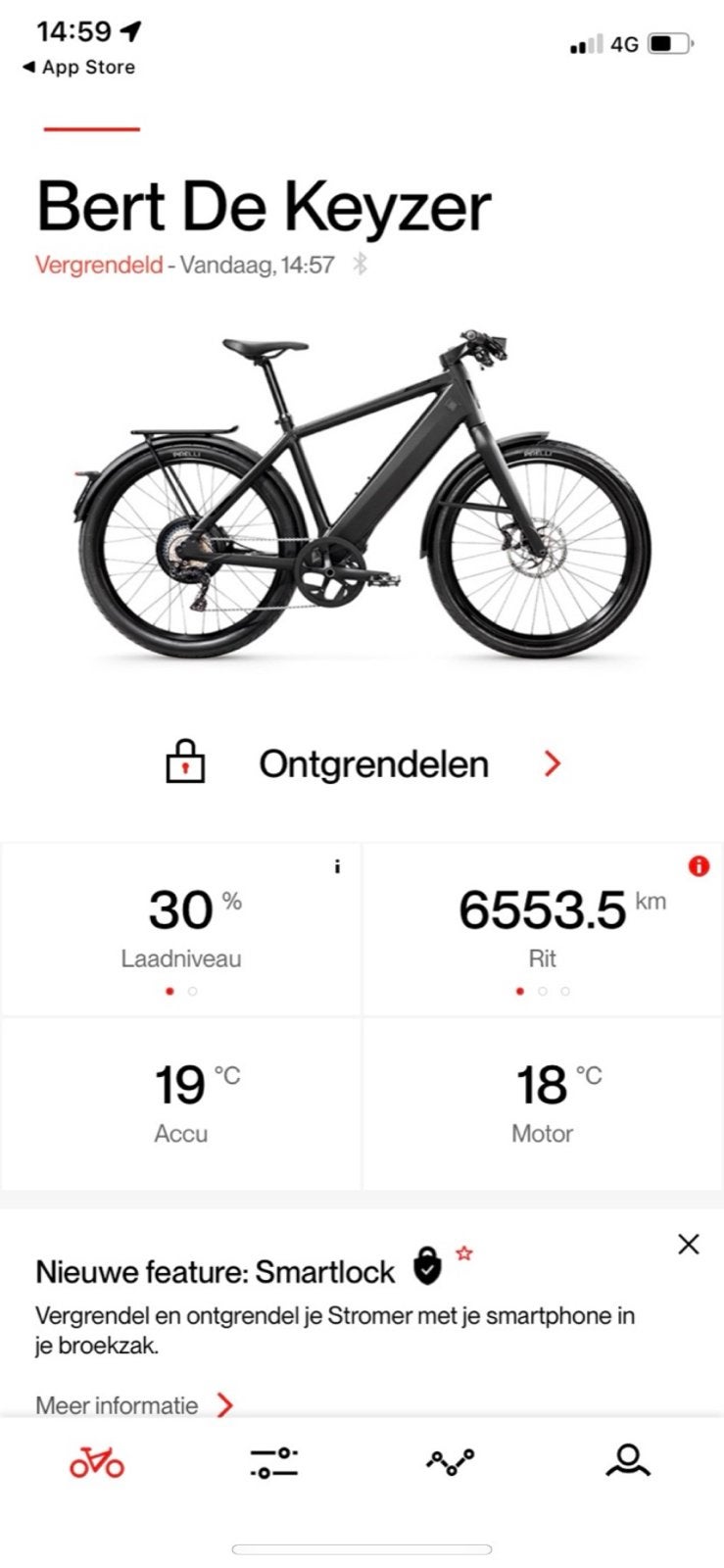 Stromer st 3, Ophalen, Gebruikt, 50 km per accu of meer, Stromer