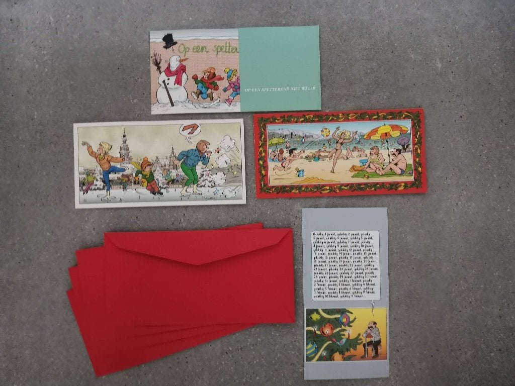4 cartes de Noël et du Nouvel An de Fanny et Cie, Enlèvement ou Envoi, Neuf
