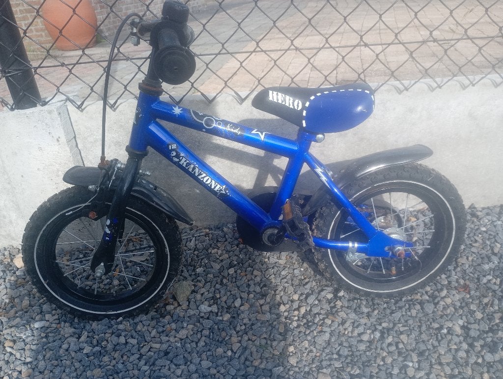 Kinderfiets, Fietsen en Brommers, Ophalen, Gebruikt, Velgrem