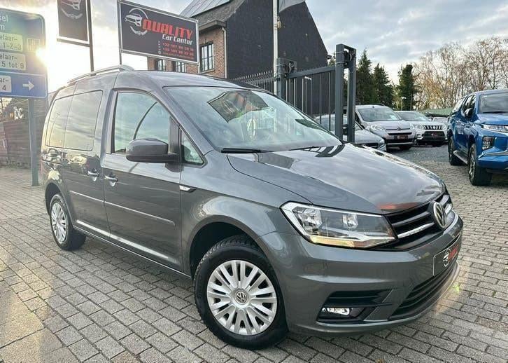 Vw Caddy Trendline 2018 130dkm 2.0tdi Automaat Navi Pdc Full, Argent ou Gris, Euro 6, 72 kW, 1968 cm³