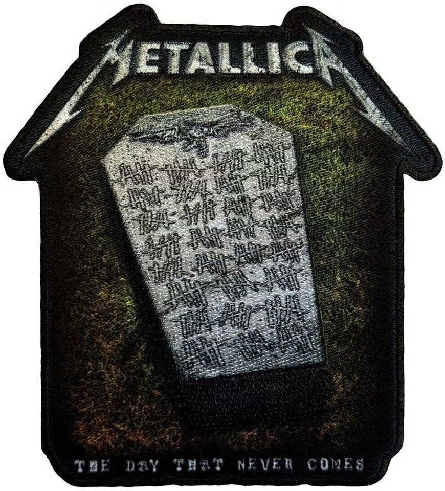 Metallica Never Die Tombstone - Patch officiële merchandise, Ophalen of Verzenden, Nieuw