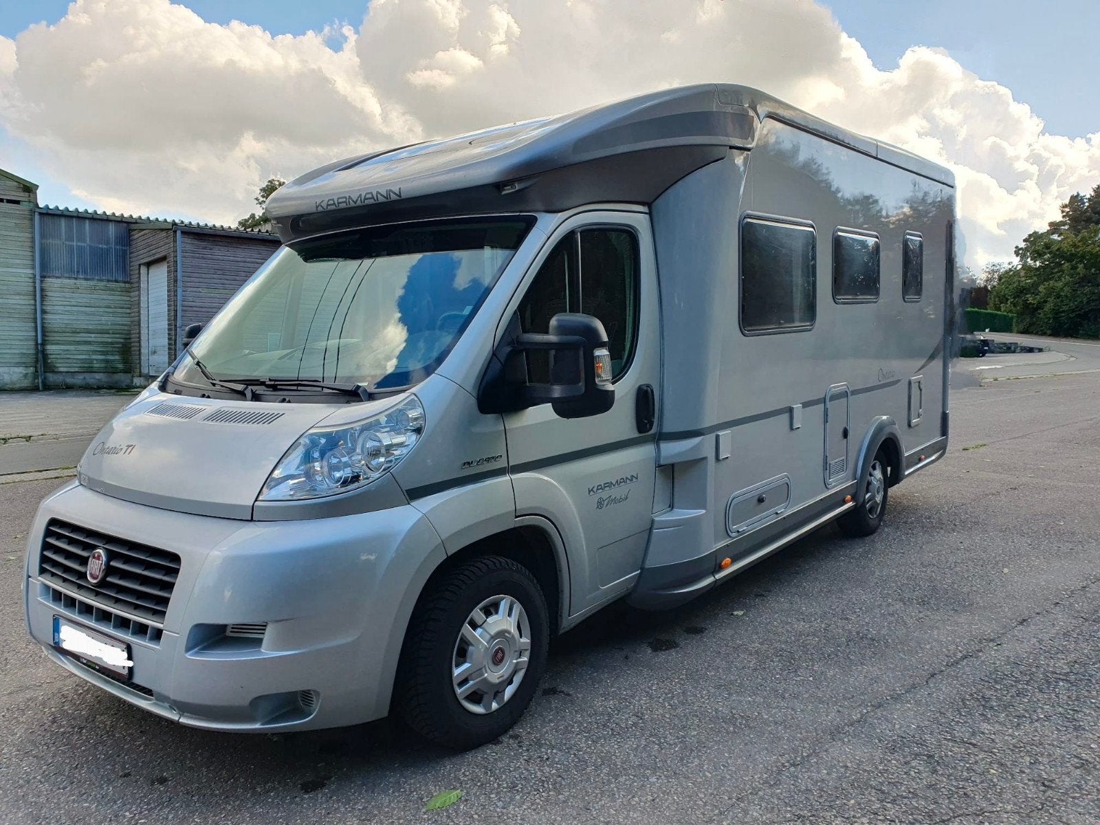 Camping car Profile Fiat Karmann 4 places, Caravanes & Camping, Camping-cars, Jusqu'à 4, Fiat, Boîte manuelle, Diesel
