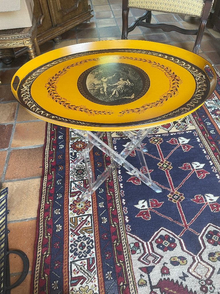 Plateau table salon, Maison & Meubles, Tables | Tables de salon, 50 – 75, Comme neuf, Enlèvement, Moins de 50 cm