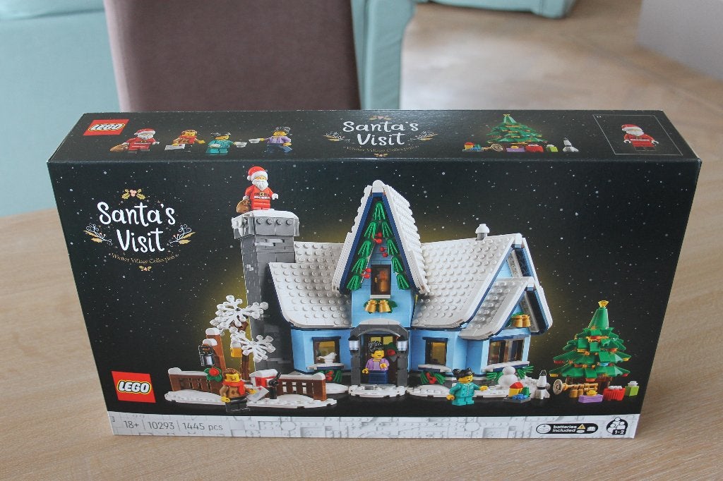LEGO Icones 10293 La visite du Père Noël, Enfants & Bébés, Jouets | Duplo & Lego, Neuf, Enlèvement ou Envoi, Lego, Ensemble complet