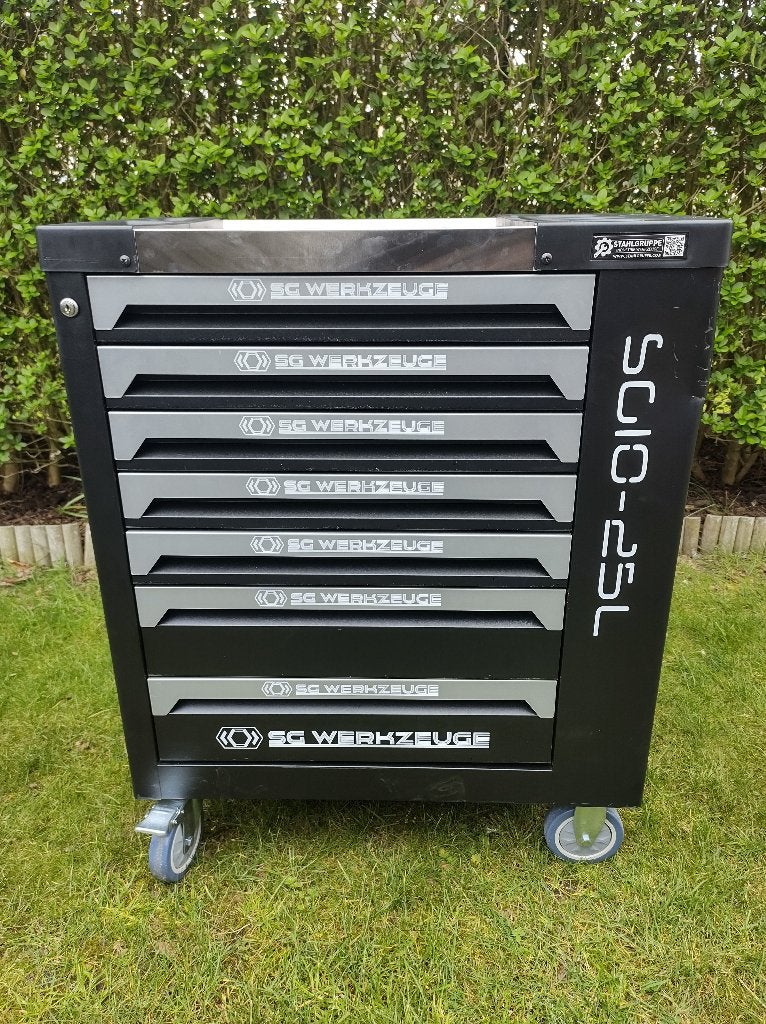 StahlgruppeSG werkzeuge SG10-25L, Doe-het-zelf en Bouw, Gereedschapskisten, Ophalen, Gevuld, Zo goed als nieuw