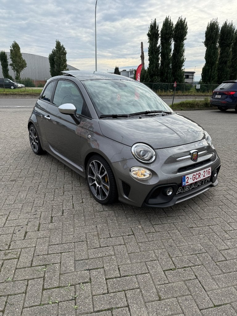 Fiat abarth 595 turismo, Autos, Cuir, Argent ou Gris, Achat, Euro 6