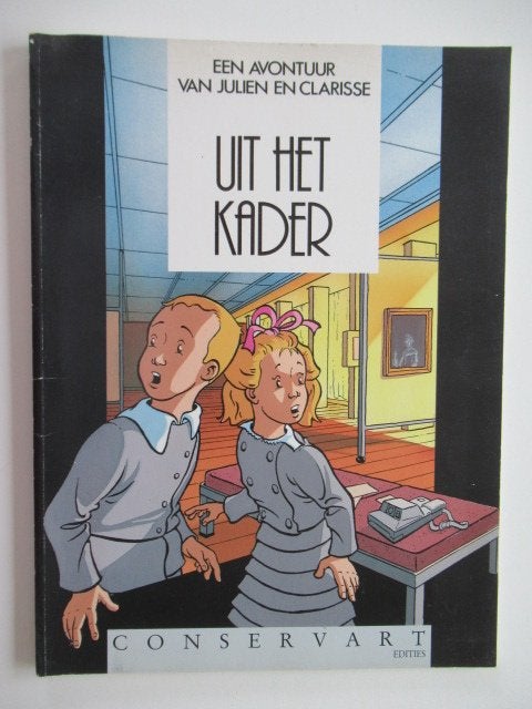 julien en clarisse......uit het kader, Ophalen of Verzenden, Zo goed als nieuw
