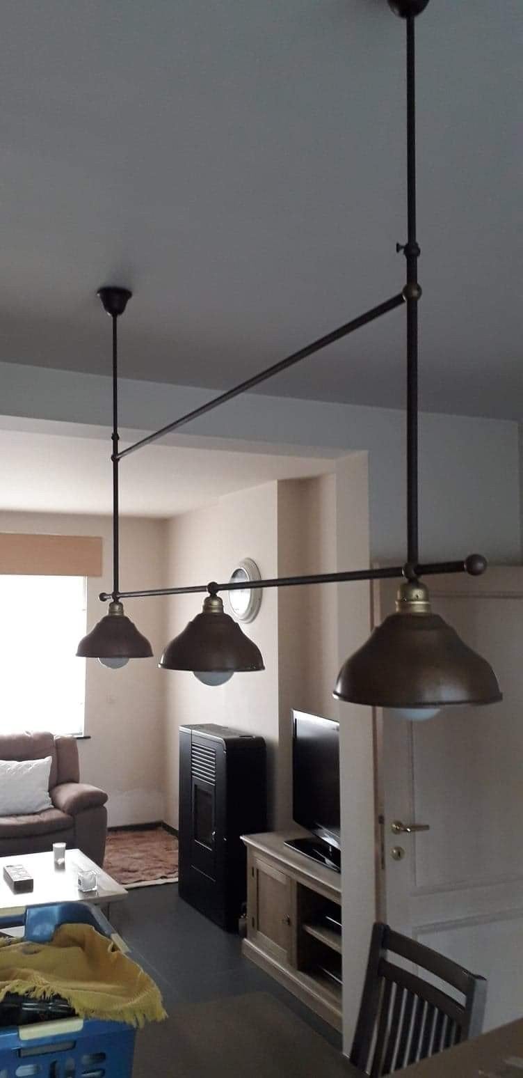 Lampes en cuivre, Enlèvement