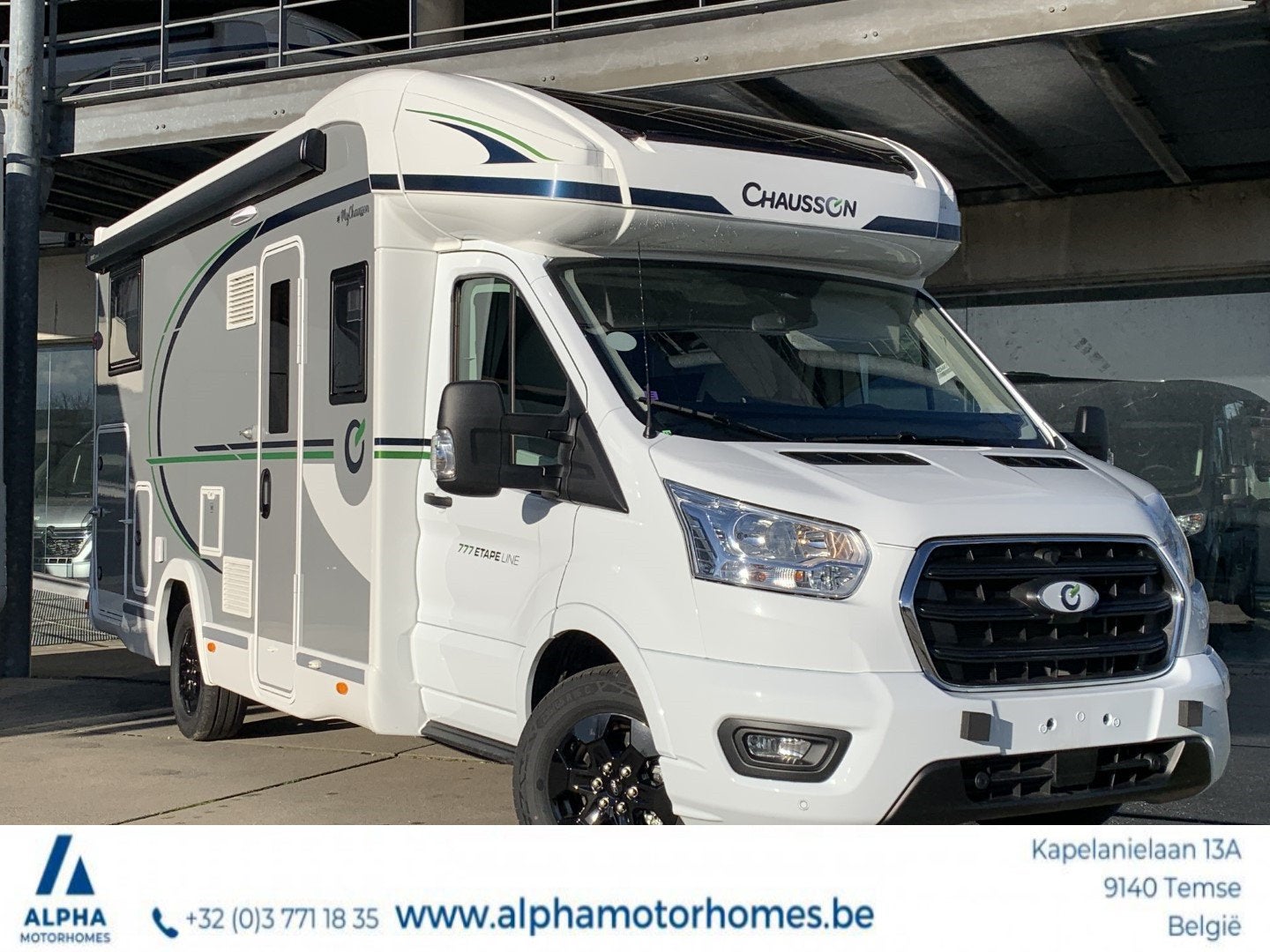 Chausson/777 Etape Line Ford 165 PK automaat/2GWB762, Caravans en Kamperen, Mobilhomes, Automaat, Verwarmde buitenspiegels, 7 tot 8 meter