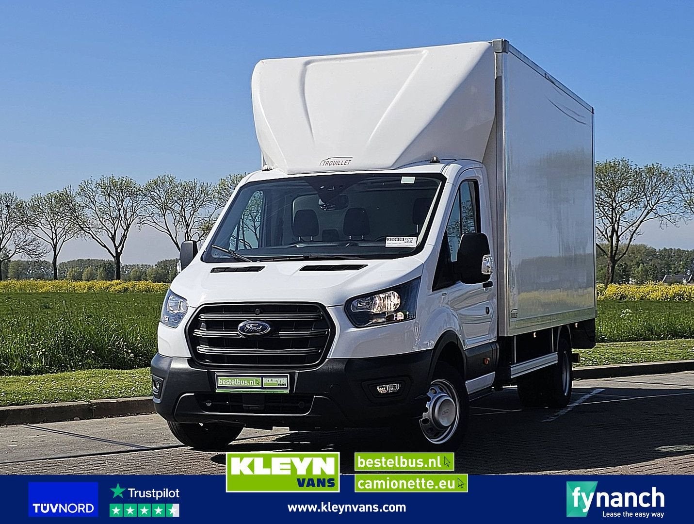 Ford TRANSIT 2.0 Bakwagen Laadklep!, Wit, Bedrijf, Cruise Control, Ford