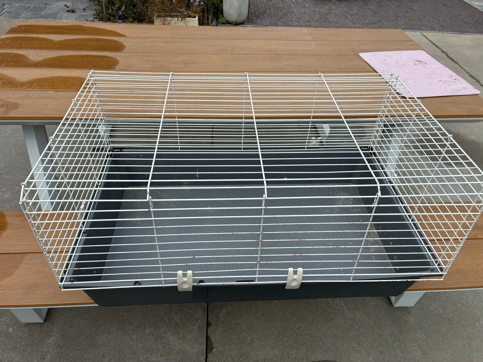 Nette binnenkooi voor konijn of cavia, Ophalen, Zo goed als nieuw, Kooi, Cavia