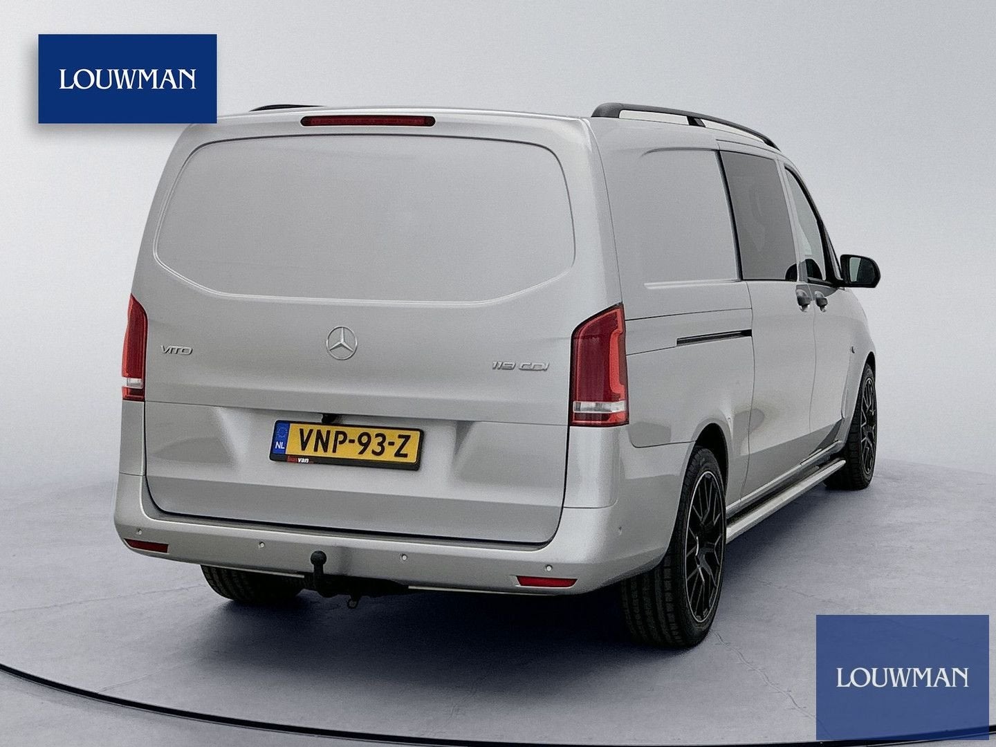 Mercedes-Benz Vito 119 CDI Extra Lang DC Dubbele schuifdeur, Auto's, Bestelwagens en Lichte vracht, Automaat, 207 g/km, Mercedes-Benz