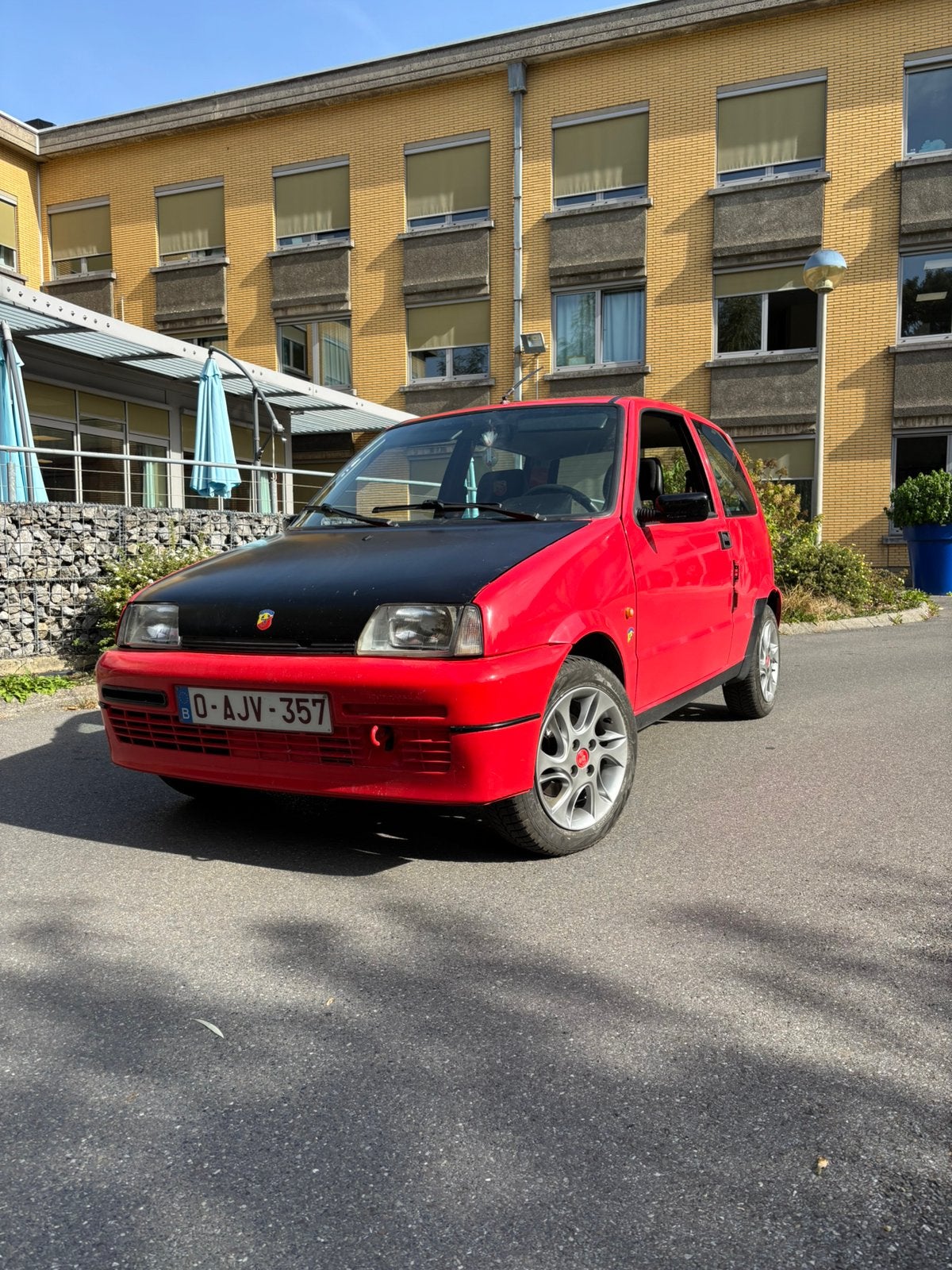 Fiat cinquecento Sporting, Rouge, Achat, Boîte manuelle, Particulier