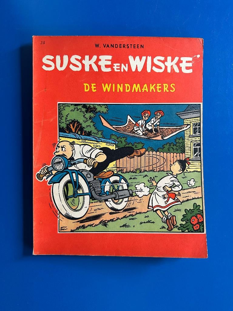Suske & Wiske - De Windmakers - eerste druk (1960), Boeken, Gelezen, Verzenden, Willy Vandersteen, Eén stripboek