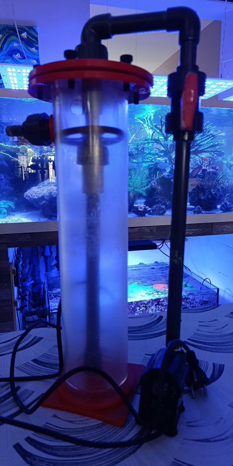 Recateur a lit fluidise, Dieren en Toebehoren, Vissen | Aquaria en Toebehoren, Ophalen, Pomp, Zo goed als nieuw