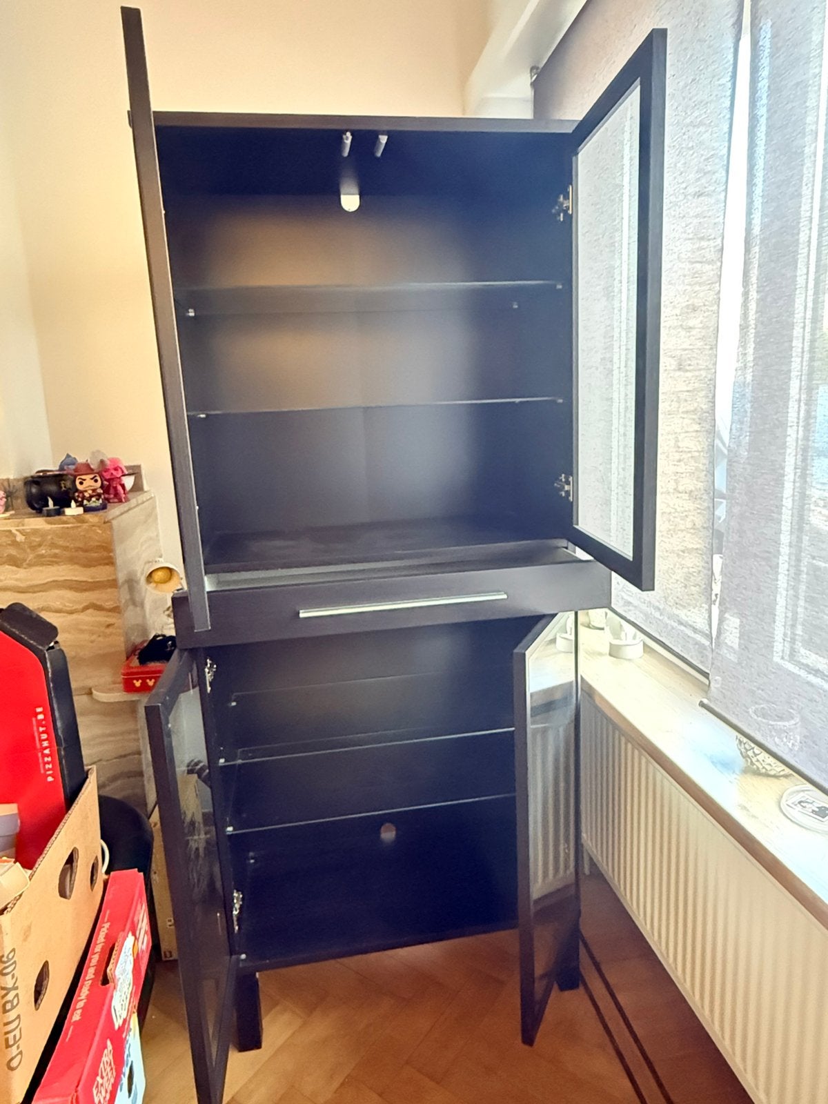 Zwarte ikea kast, Huis en Inrichting, Ophalen, Zo goed als nieuw
