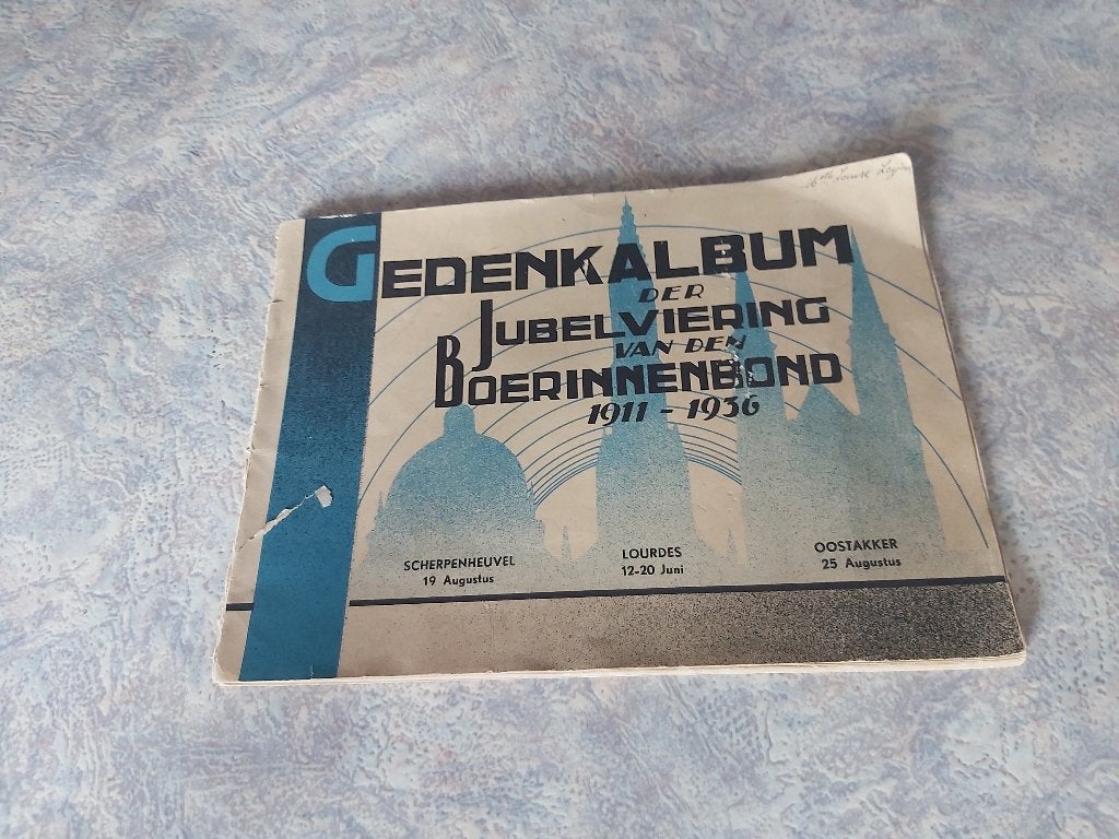 Boerinnenbond Lourdes Scherpenheuvel 1936 Vlaanderen Kerk, Enlèvement ou Envoi, Société