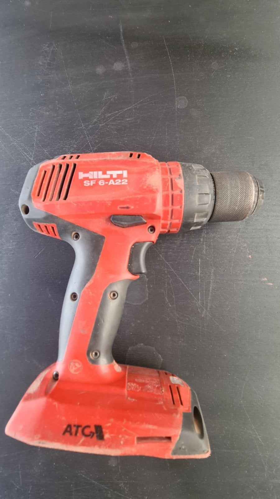 Hilti, Ophalen, Boormachine