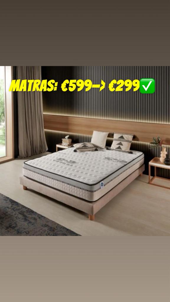 Luxe TRAAGSCHUIM HOTEL Matras 180x200 – 25 cm dik, Huis en Inrichting, Slaapkamer | Complete slaapkamers, Ophalen of Verzenden