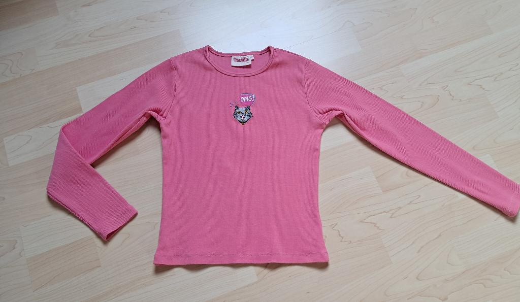 Longsleeve Camille 11 - 13 jaar., Kinderen en Baby's, Kinderkleding | Maat 152, Gebruikt, Meisje, Ophalen of Verzenden, Shirt of Longsleeve