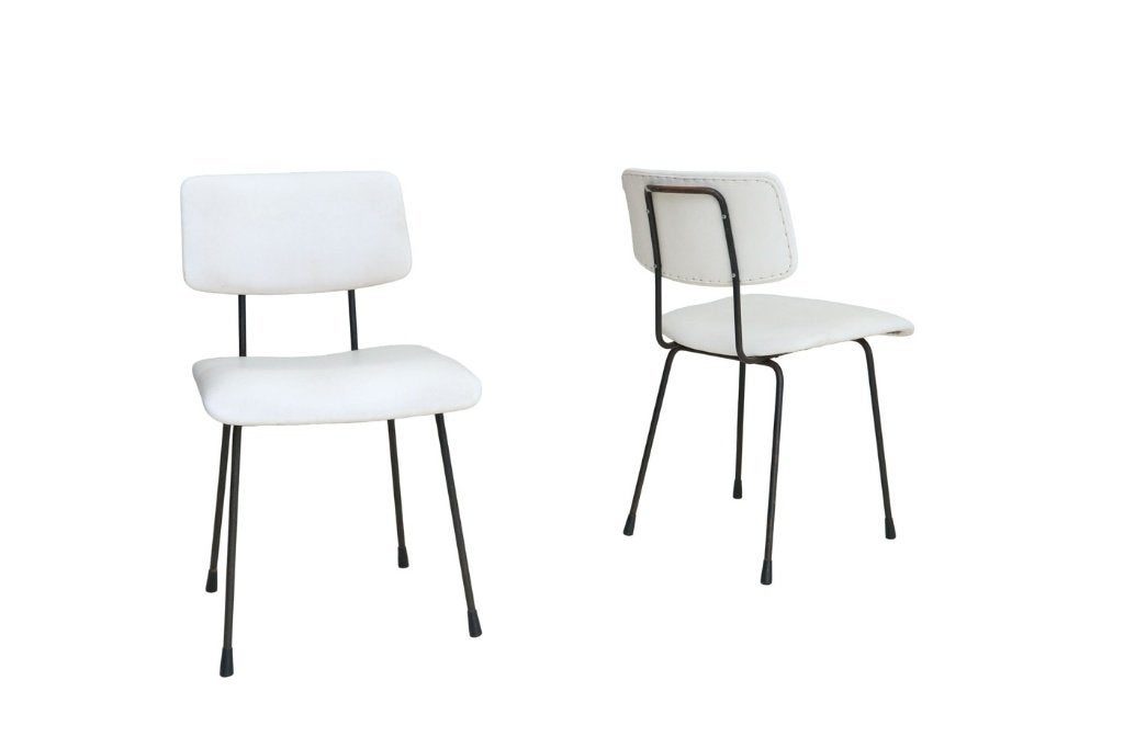 Set van twee Nederlandse Gispen 1231 stoelen, ca. 1960, Ophalen