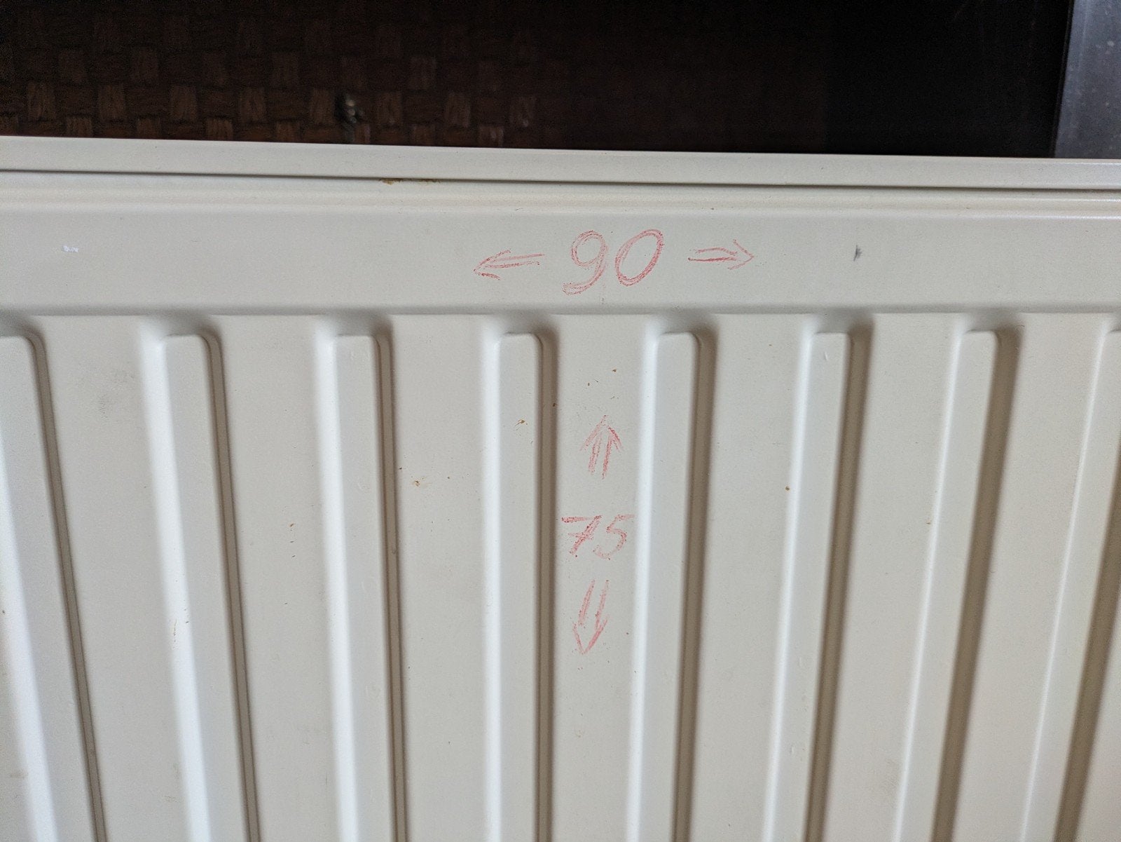 radiateur chauffage central, Enlèvement, Utilisé, Radiateur, 30 à 80 cm