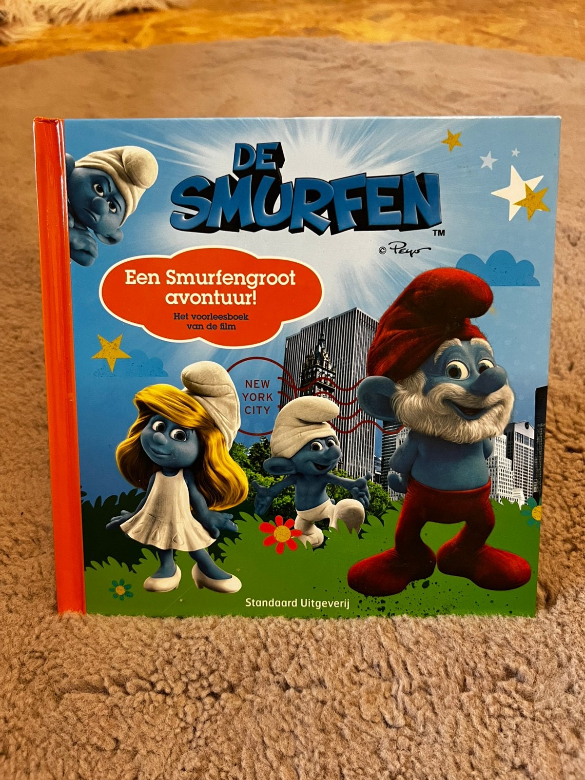 Boek: De smurfen, een smurfengroot avontuur!, Enlèvement ou Envoi, Comme neuf