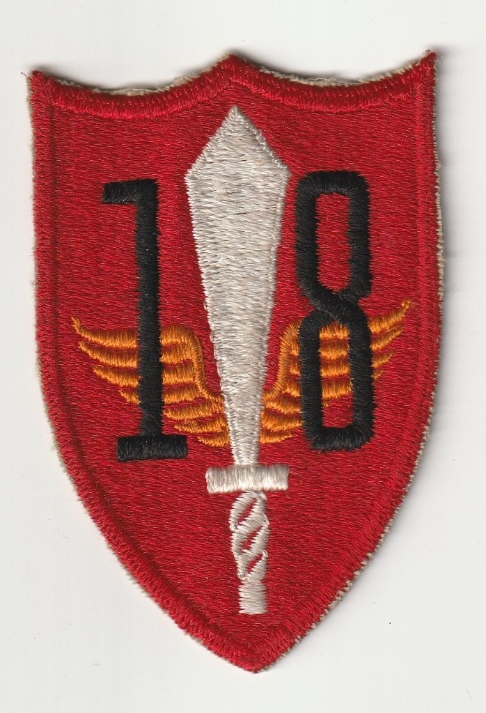 ww2 marines 18th defense bn patch, Ophalen of Verzenden