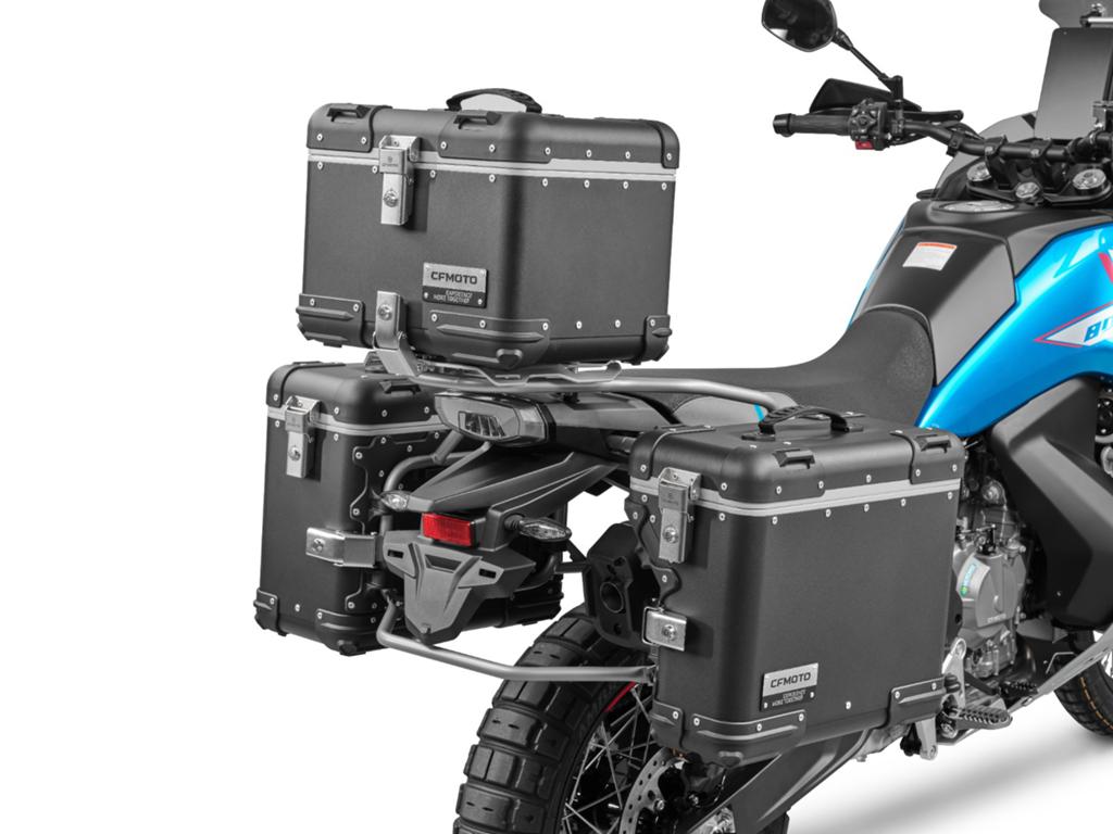 Driedelige kofferset cfmoto 450 MT / 800 MT, Ophalen, Zo goed als nieuw