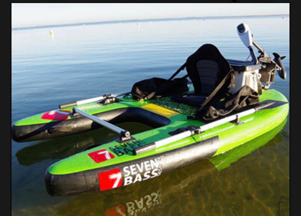 Float tube Jungle Operator, Watersport en Boten, Vis- en Consoleboten, Ophalen, Zo goed als nieuw, Elektrisch