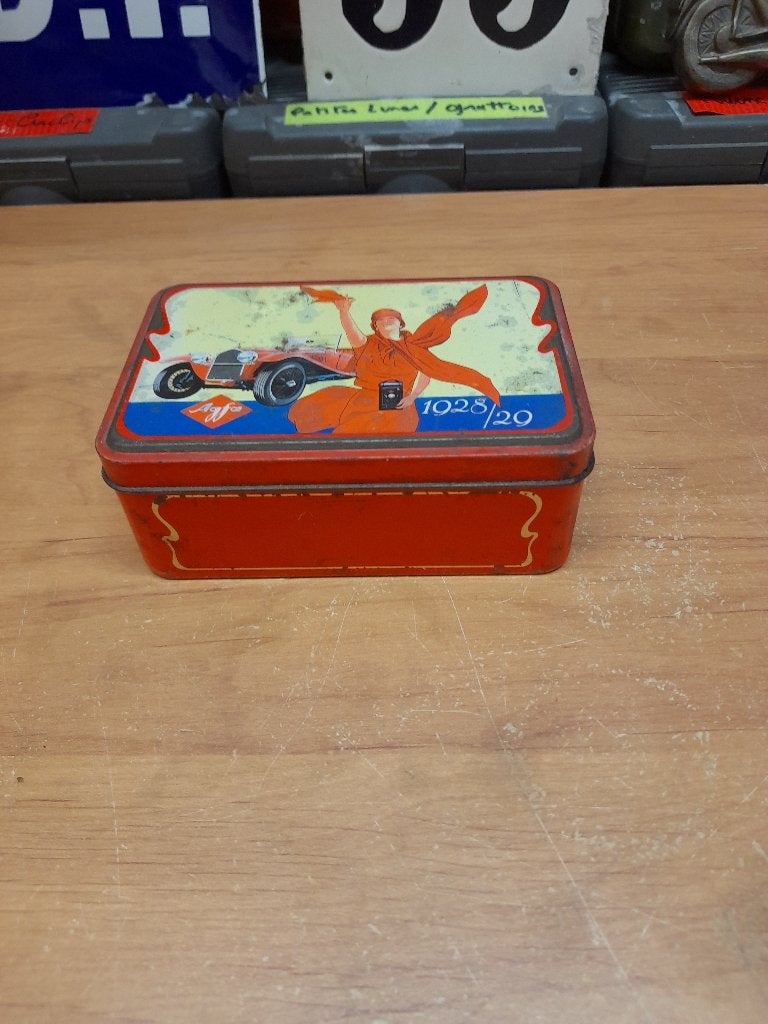 ancienne boite vide agfa 1928/29 automobile, Collections, Enlèvement ou Envoi, Utilisé, Autre, Autres marques