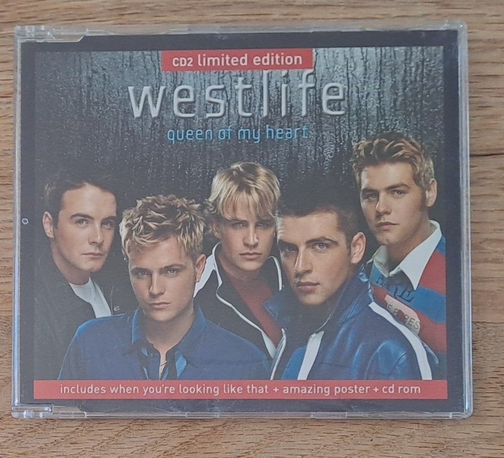 Westlife - Queen Of My Heart (CD2 Limited Edition), CD & DVD, CD Singles, Enlèvement ou Envoi, Maxi-single, Comme neuf, 1 single