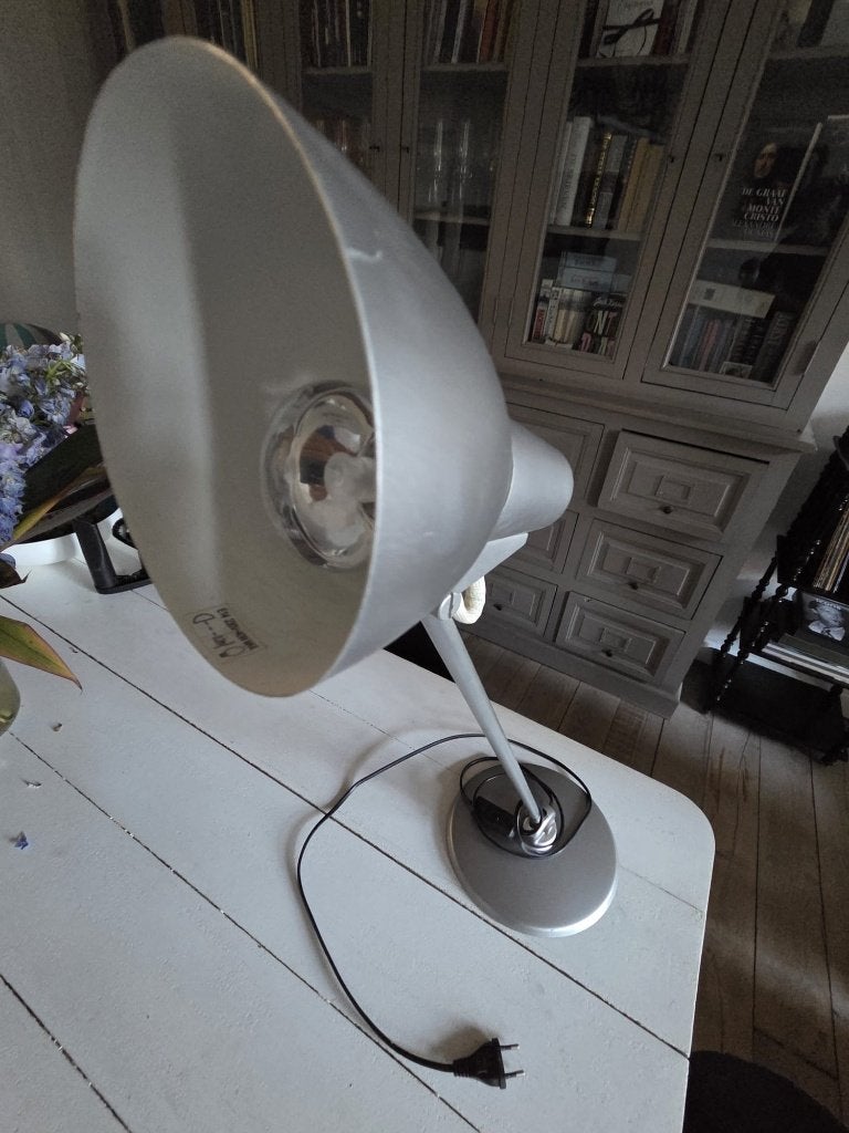 Bureaulamp bis, Ophalen, Bureaulamp, Zo goed als nieuw, Grijs