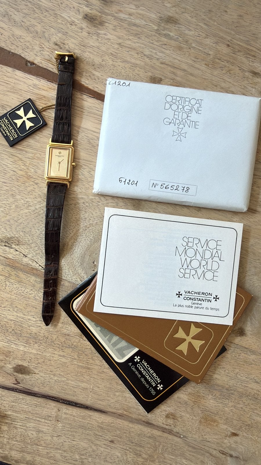 Montre Vacheron Constantin Harmony NOS full set, Enlèvement ou Envoi, Comme neuf