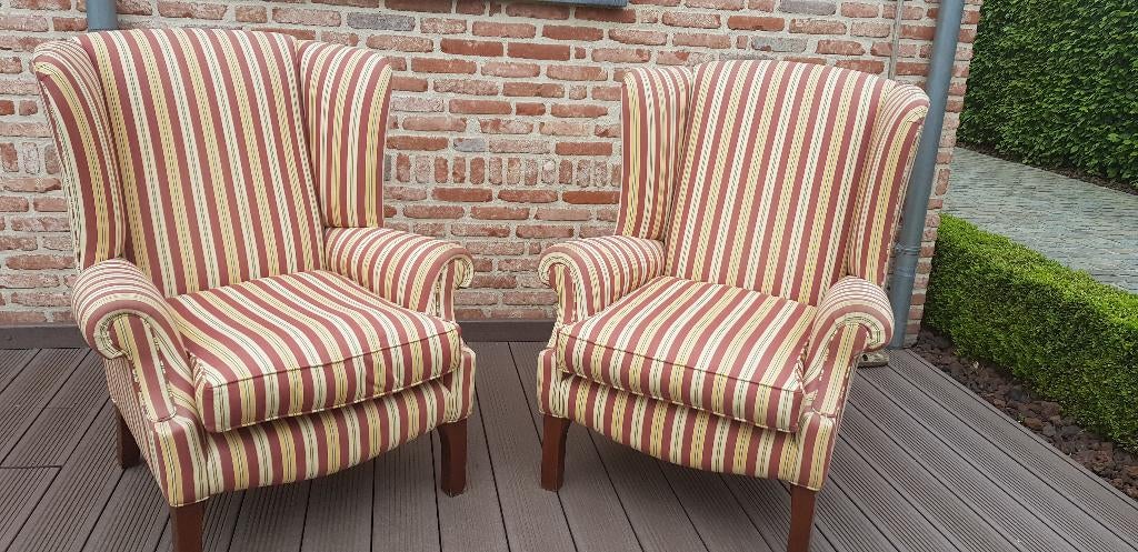Bergere Zitstoelen, Antiek en Kunst, Antiek | Meubels | Stoelen en Sofa's, Ophalen