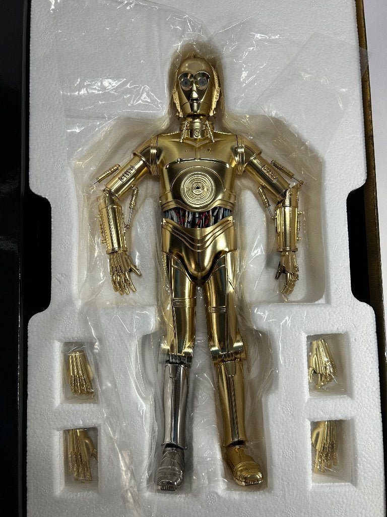 Bandai Tamashii Nations Chogokin 12PM C-3PO 1/6 Diecast, Verzamelen, Ophalen of Verzenden, Gebruikt, Overige typen