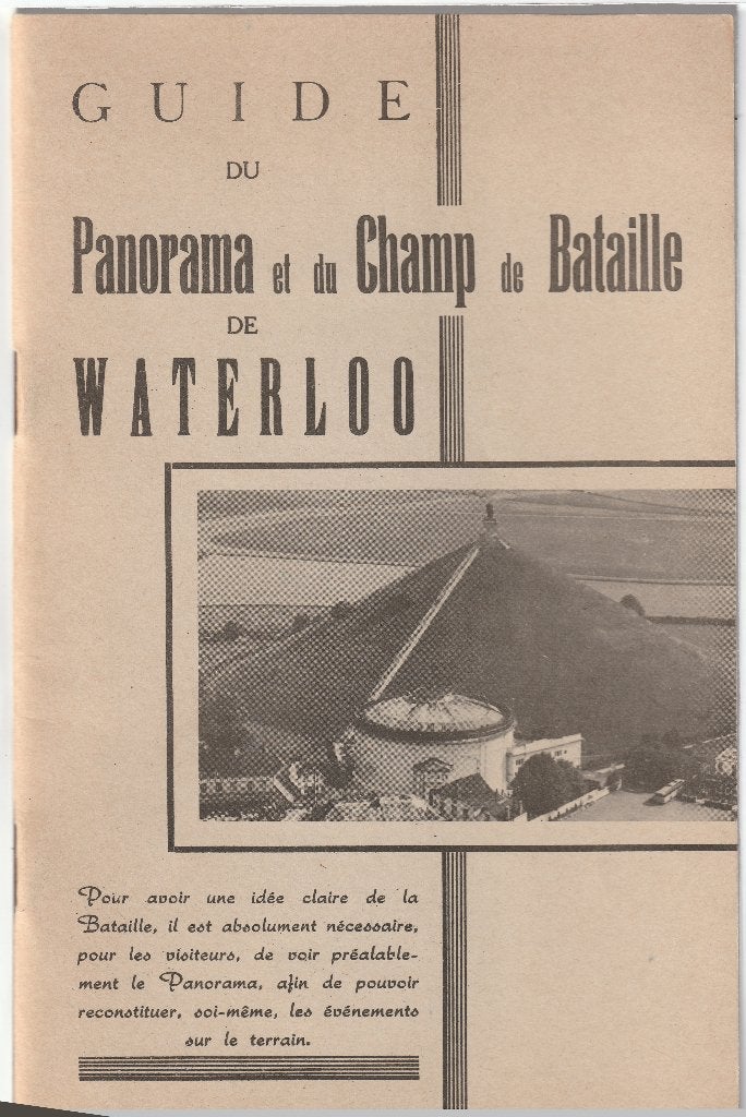 Guide du Champ de Bataille de Waterloo, Envoi