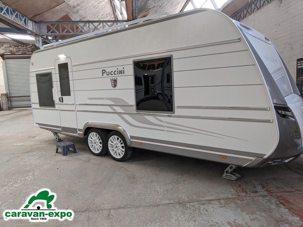 TABBERT Puccini 575 SDF/F 2025, Caravans en Kamperen, Caravans, Bedrijf, 1500 - 2000 kg, Tot en met 4, Tabbert
