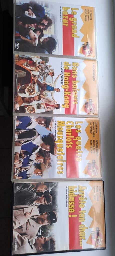 Les Charlots coffret de 4 Films a saisir ️️️↙️, CD & DVD, Enlèvement, Comme neuf, Dessins animés et Film d'animation
