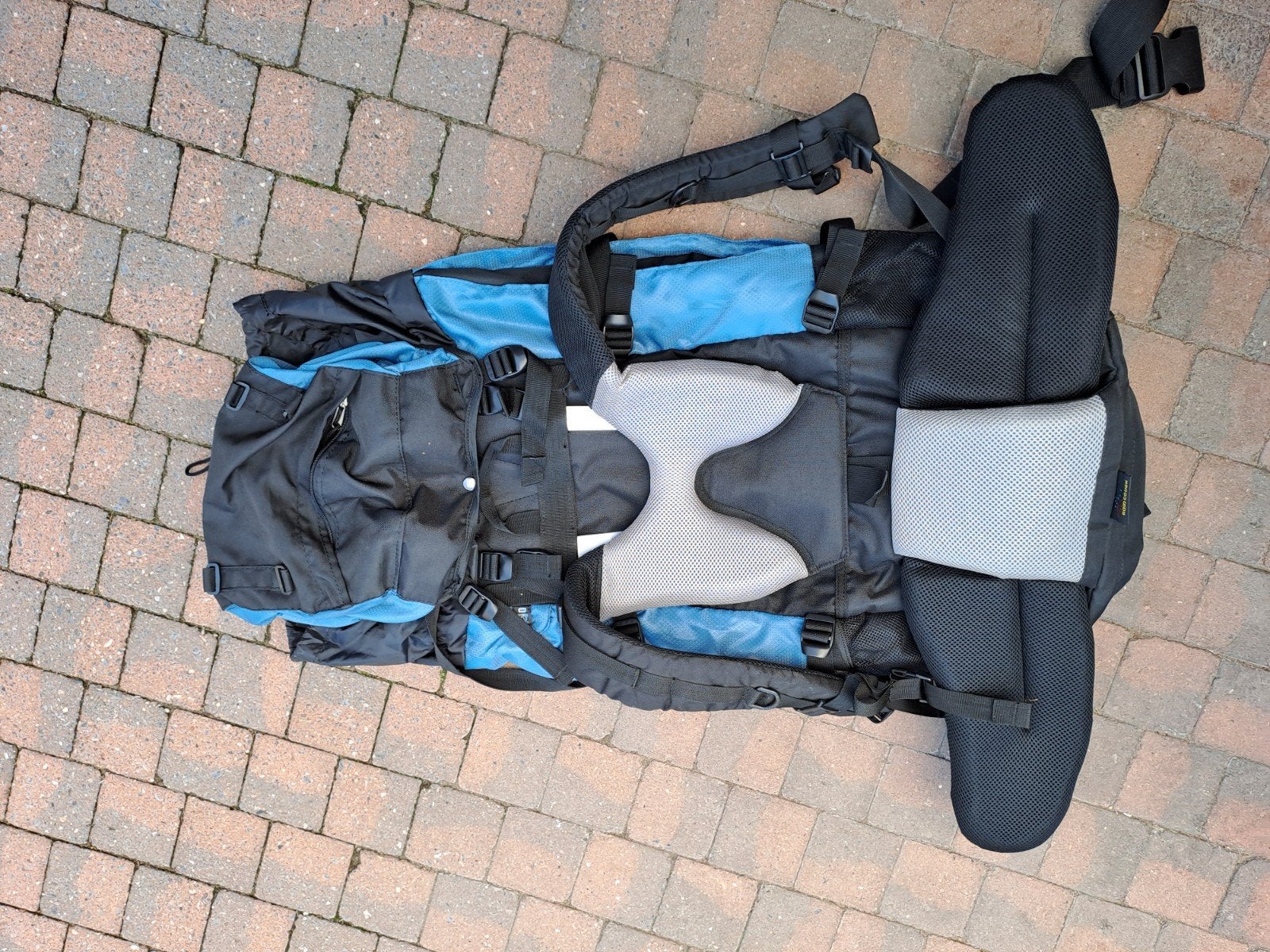 trekkersrugzak, Ophalen, Rugzak