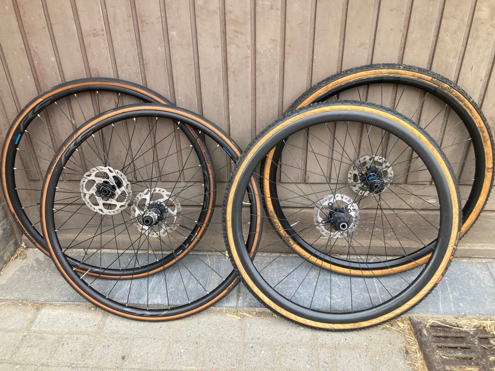 Paires de roues de vélo de route Cyclocross, Enlèvement, Utilisé, Racefiets, Roue