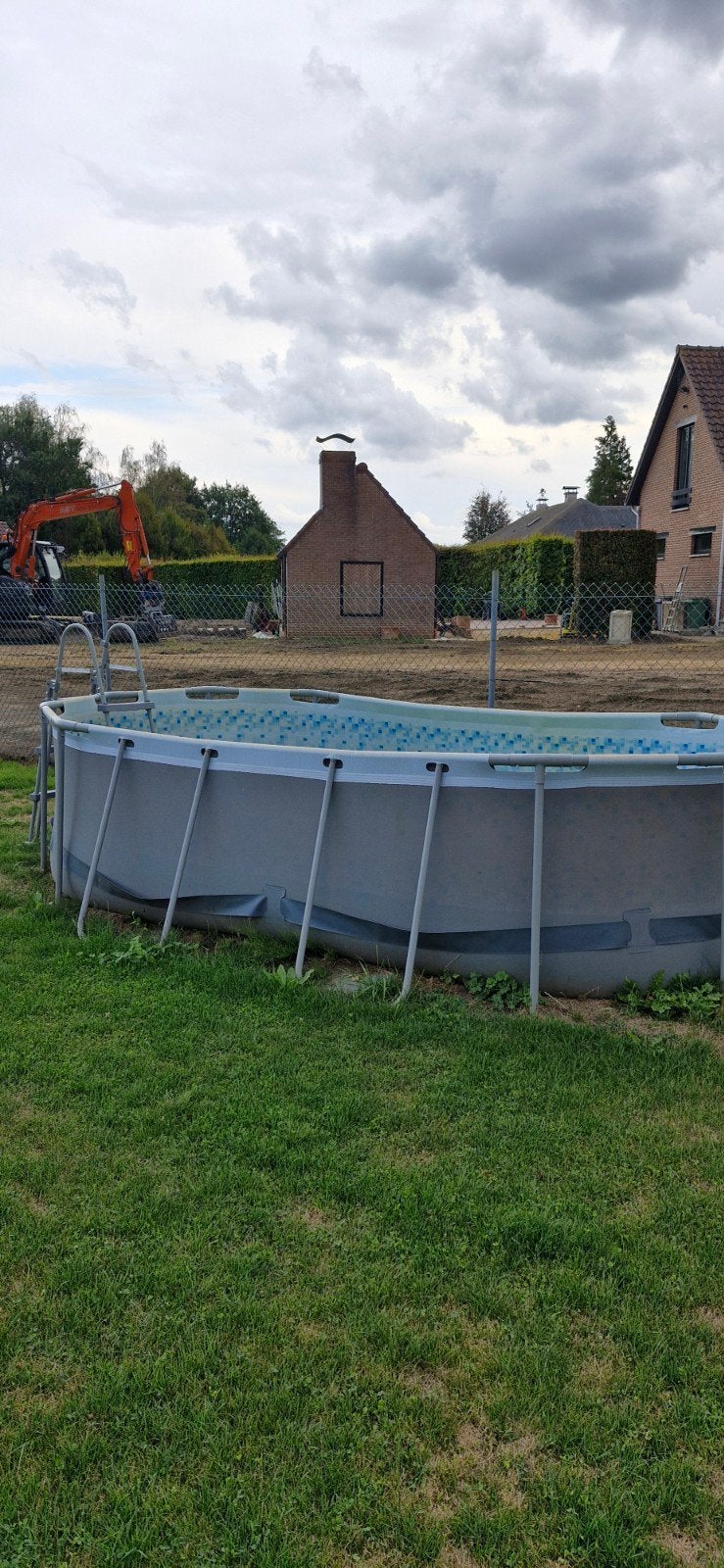 zwembad met zandfilter, Tuin en Terras, Zwembaden, Ophalen, Gebruikt, 200 tot 300 cm, 80 tot 120 cm