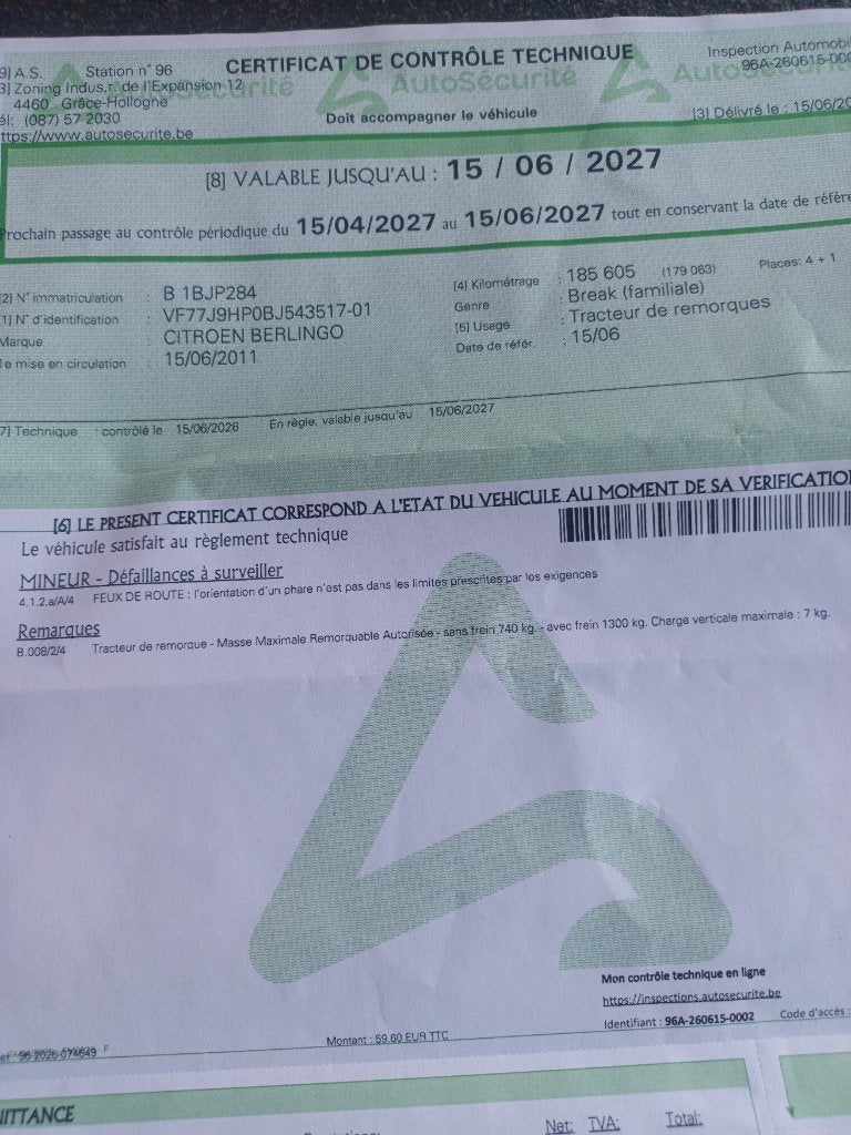 Citroen, Autos, Citroën, Euro 5, Noir, 5 portes, Berlingo
